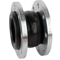 Компенсатор EPDM с оцинкованными чугунными резьбовыми патрубками DN 25 PN 16 Рашворк 505-025-16 Арт.920151202